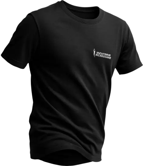 Camiseta oficial da Mentoria Ricardinho